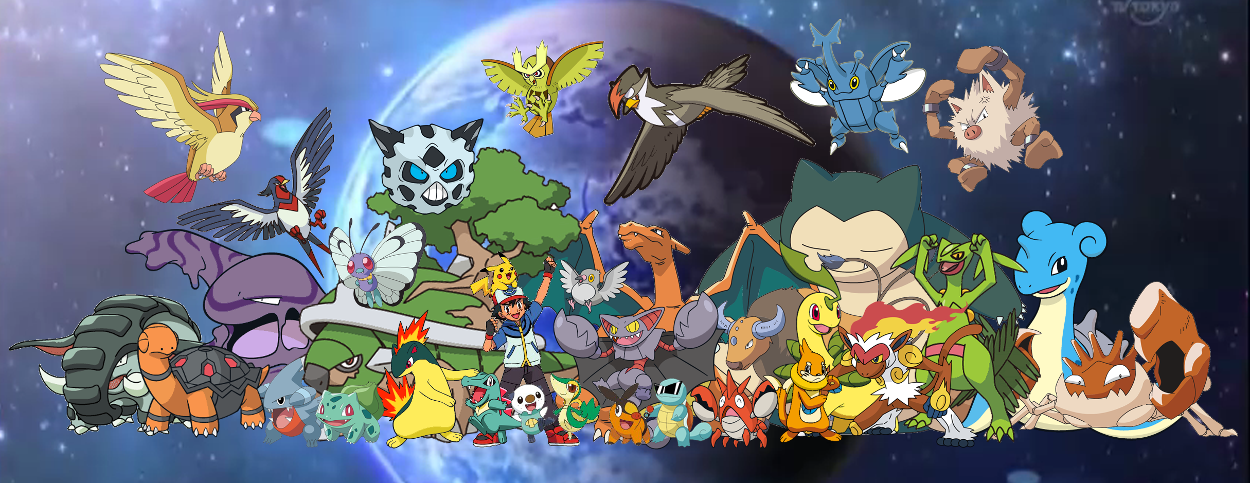 Complete List of Ash Ketchum’s Pokemon