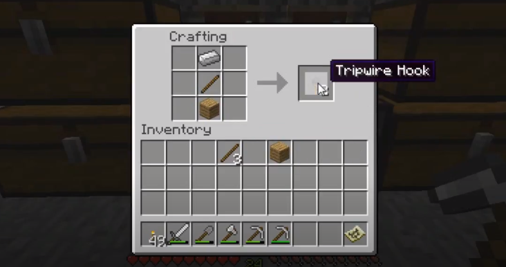 How To Make A Tripwire Hook In Minecraft How To Make Tripwire Hook: Minecraft Recipe