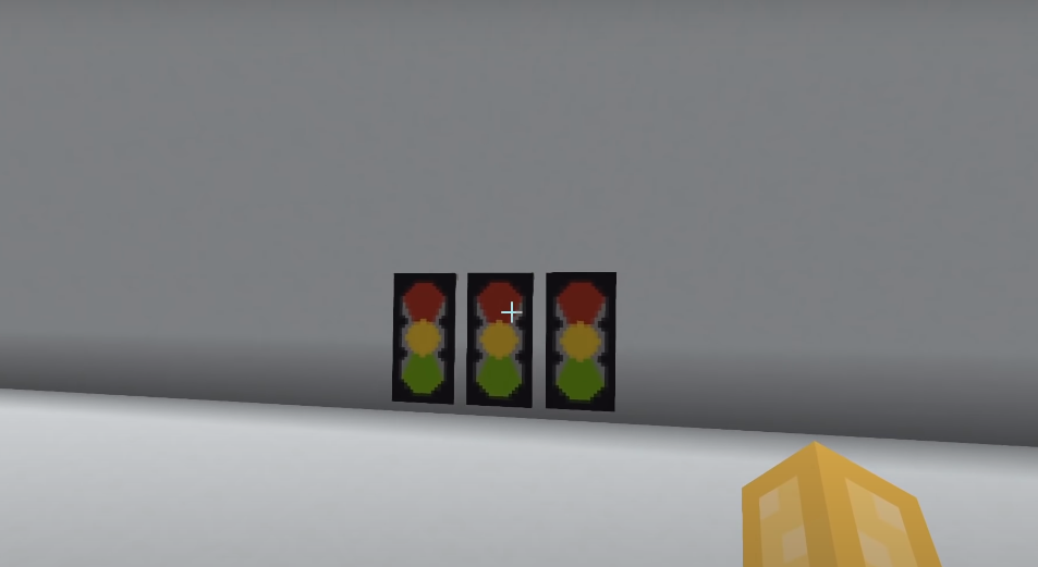 how to make a traffic light in minecraft banner