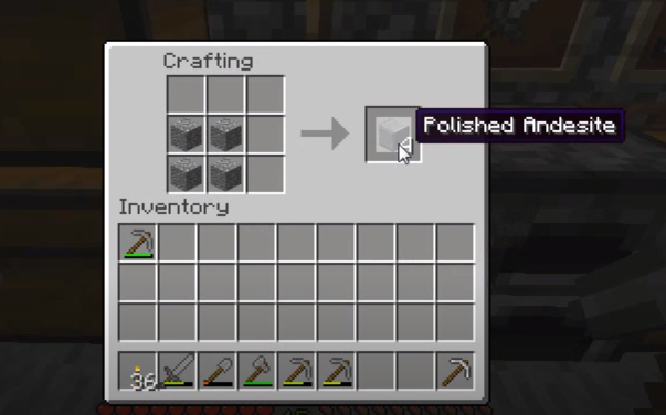 How To Make A Polished Andesite: Minecraft Recipe