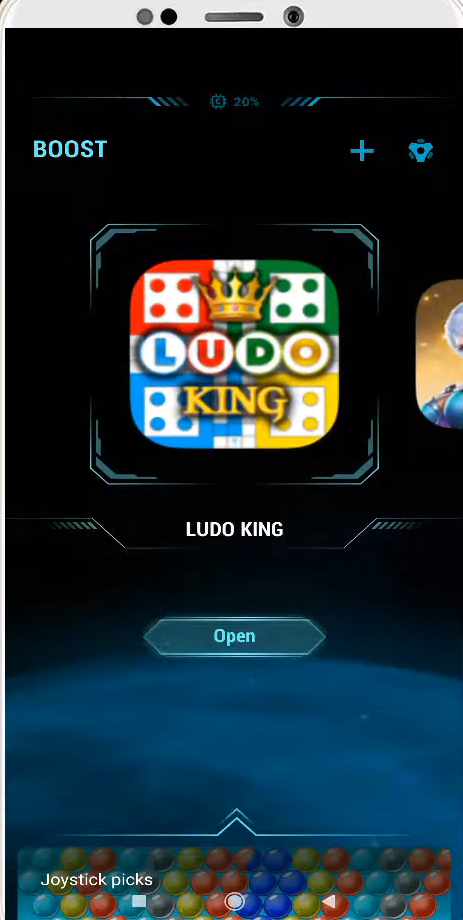 After that, add the game to Enable Game turbo for Ludo King. 