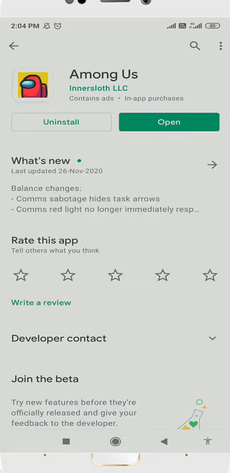 Finally you have to open the Google Play Store & update the app if required.
