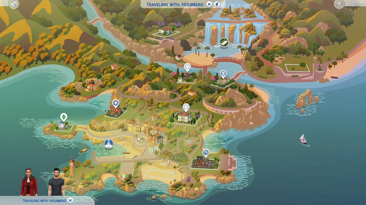 First to see the location, you will need to press M on your keyboard to open the map. 