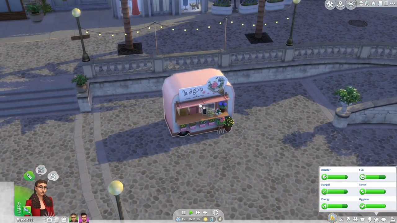 Now find a little flowers shop.  