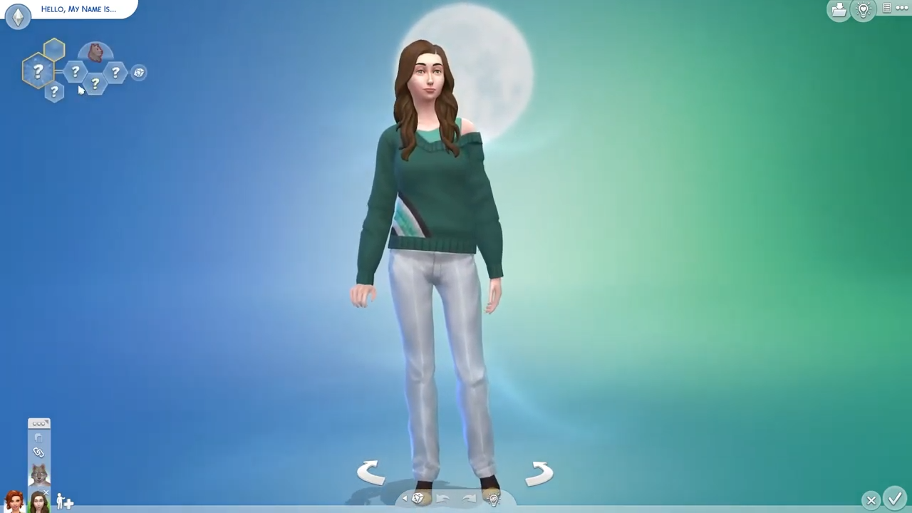 There is also a new werewolf trait. You will need to change to the sim form first. 