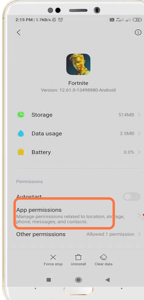 You have to re-enable the required app permissions. 