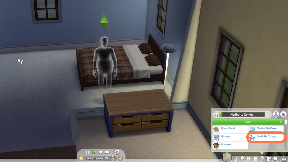 If any of your sims died due to Old Age, you can get them back from Ghost to human. You have to press CTRL+Shift+C altogether and hit enter on your keyboard to open the cheat box. 