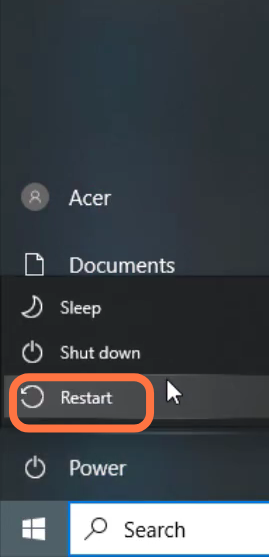 Now you need to restart your PC to check if the error is resolved. 