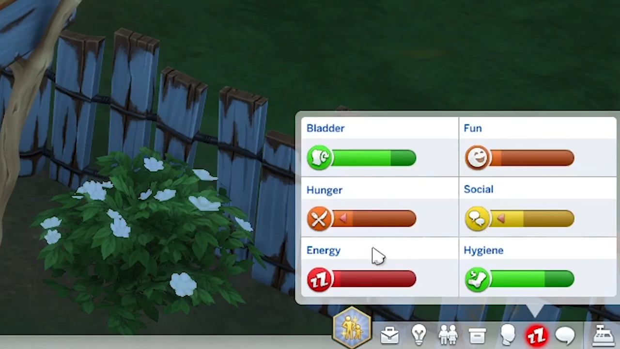 To make your sims happy, you have to fill their all type of needs to the fullest.