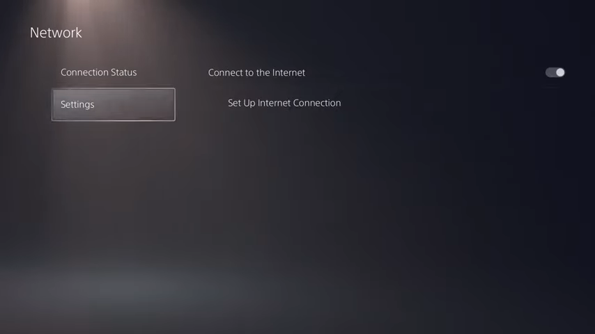 If it didn't fix, then you have to go to settings and navigate to Network. Go to the Settings tab and select "Set Up Internet Connection". 