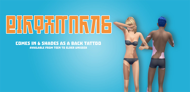 Body Birthmarks / Sims 4 CC