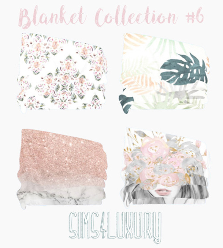 Blanket Collection No6 Sims4 CC