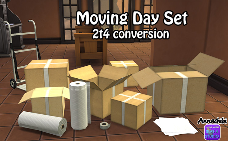 Moving Day Box Set / TS4 CC