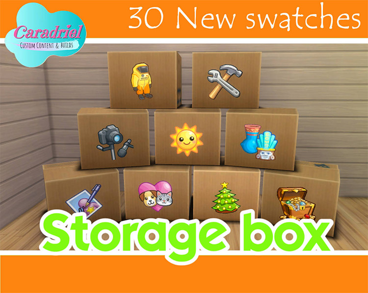 Storage Box for Sims 4