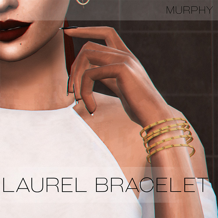 Laurel Bracelet / Sims 4 CC