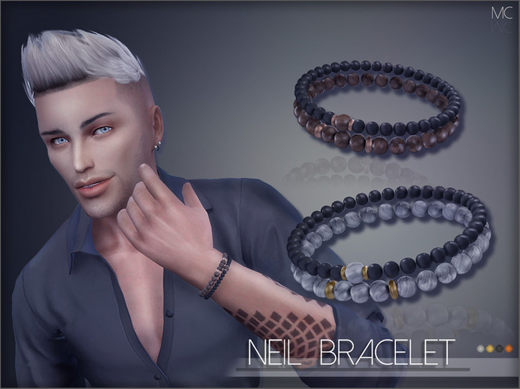 Neil Bracelet CC for The Sims 4