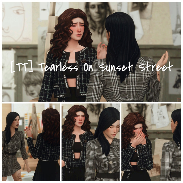 Tearless on Sunset Street by talentedtrait for Sims 4