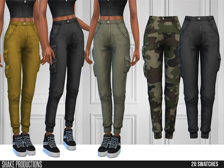 Cargo Pants Long for The Sims 4