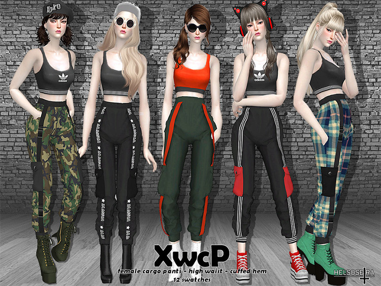 XWCP Cargo Pants / Sims 4 CC