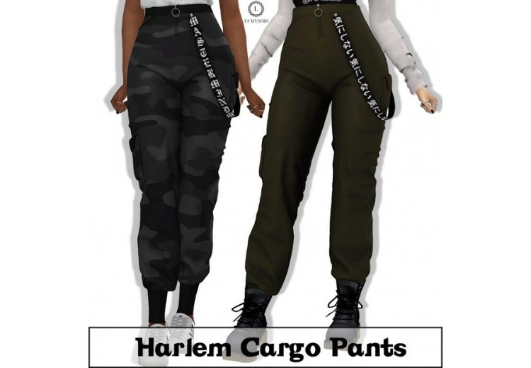 Harlem Cargo Pants for The Sims 4