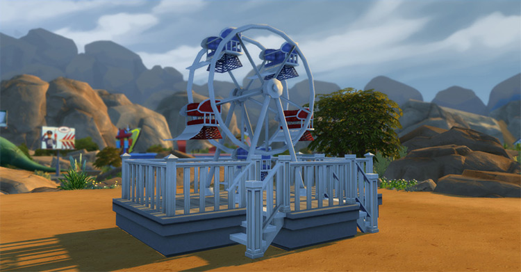 Ferris Wheel Sims 4 CC