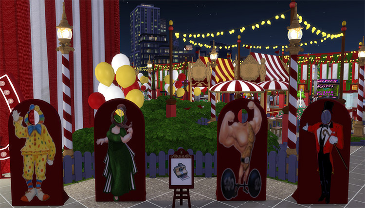 Circus Standee for Sims 4