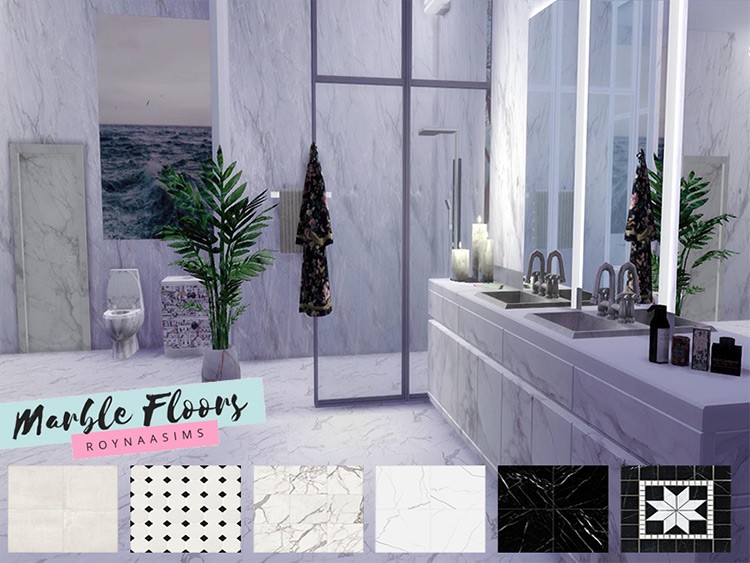Marble Flooring for The Sims 4