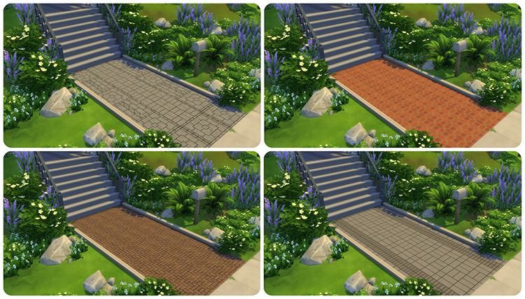 The Ultimate Masonry Flooring Collection / TS4 CC