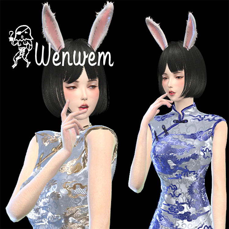 Rabbit Ears Mod for The Sims 4