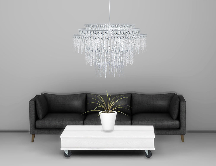 Highlights Chandelier - Sims 4 CC