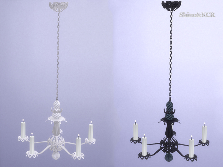 French Quarter Chandelier - Sims 4 CC
