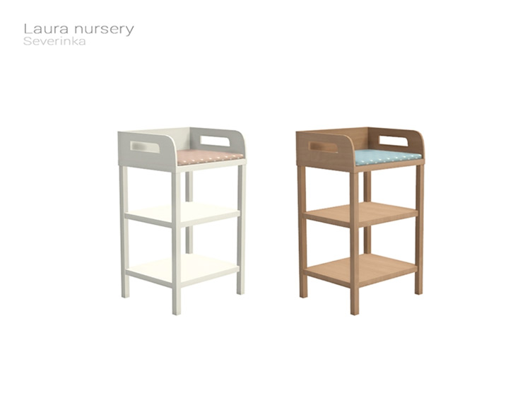 Laura Nursery Changing Table for Sims 4