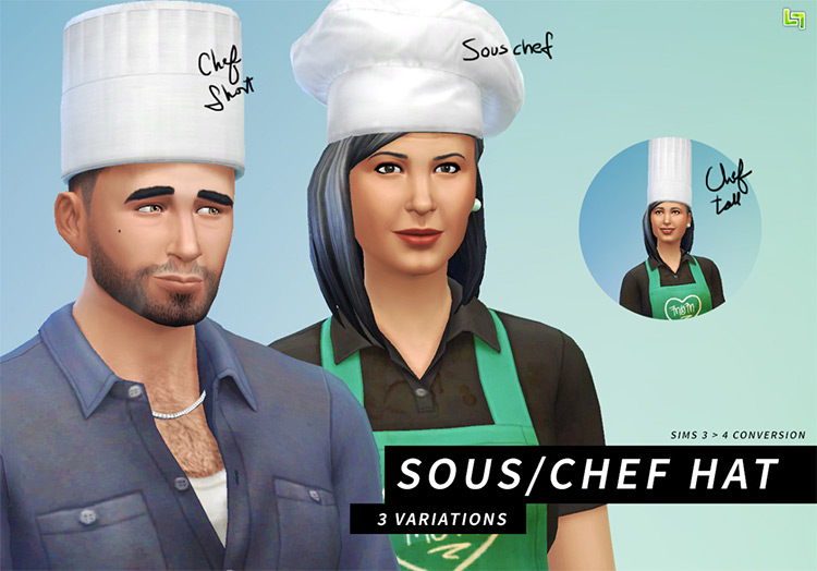 Chef’s Hat / Sims 4 CC