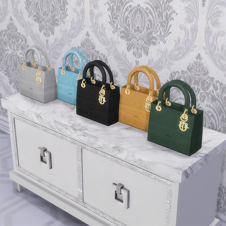 Lady Dior Bag / Sims 4 CC