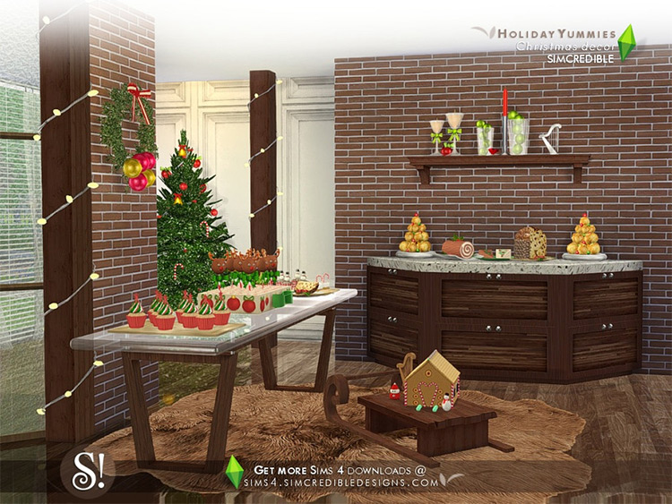 Holiday Yummies Sims 4 CC