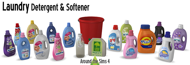 Laundry Detergent and Softener TS4 CC