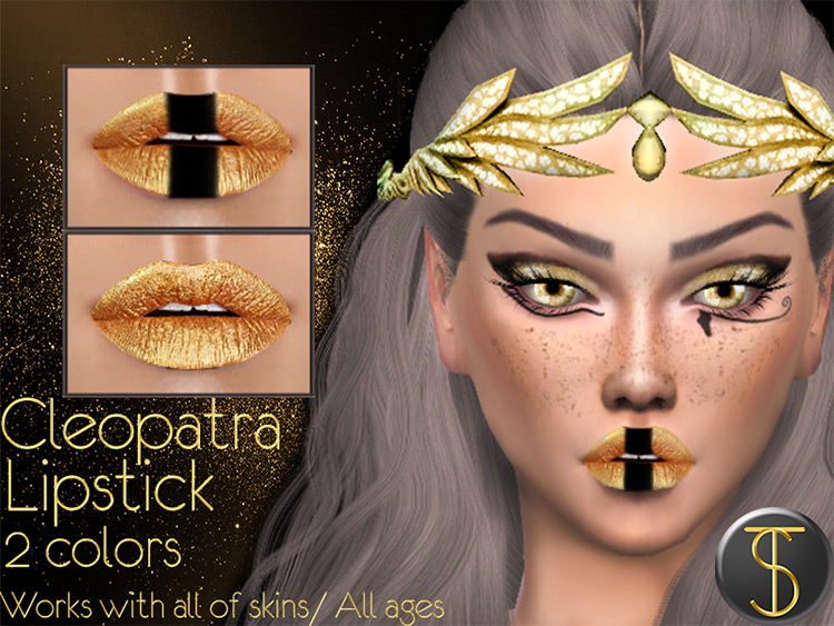 Cleopatra Lipstick / Sims 4 CC