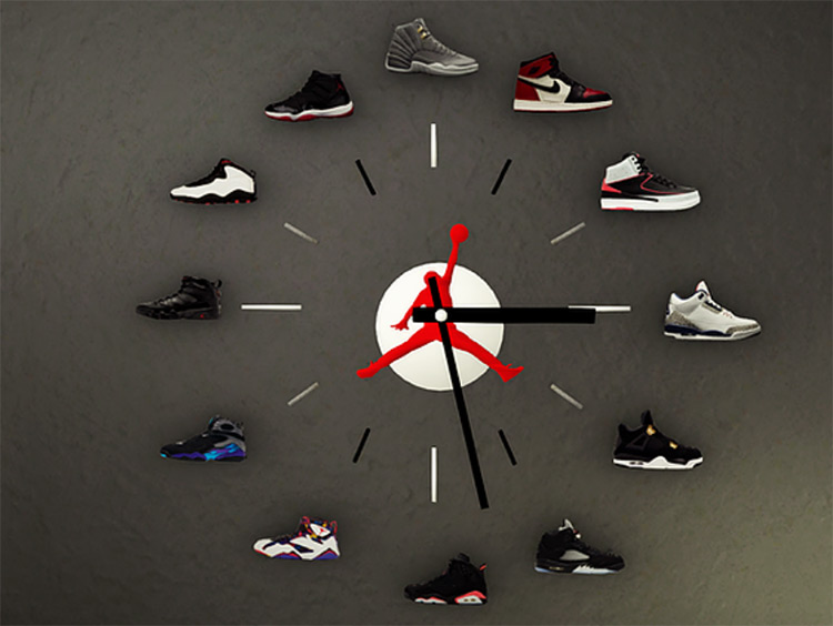 Jordan Clock Sims 4 CC
