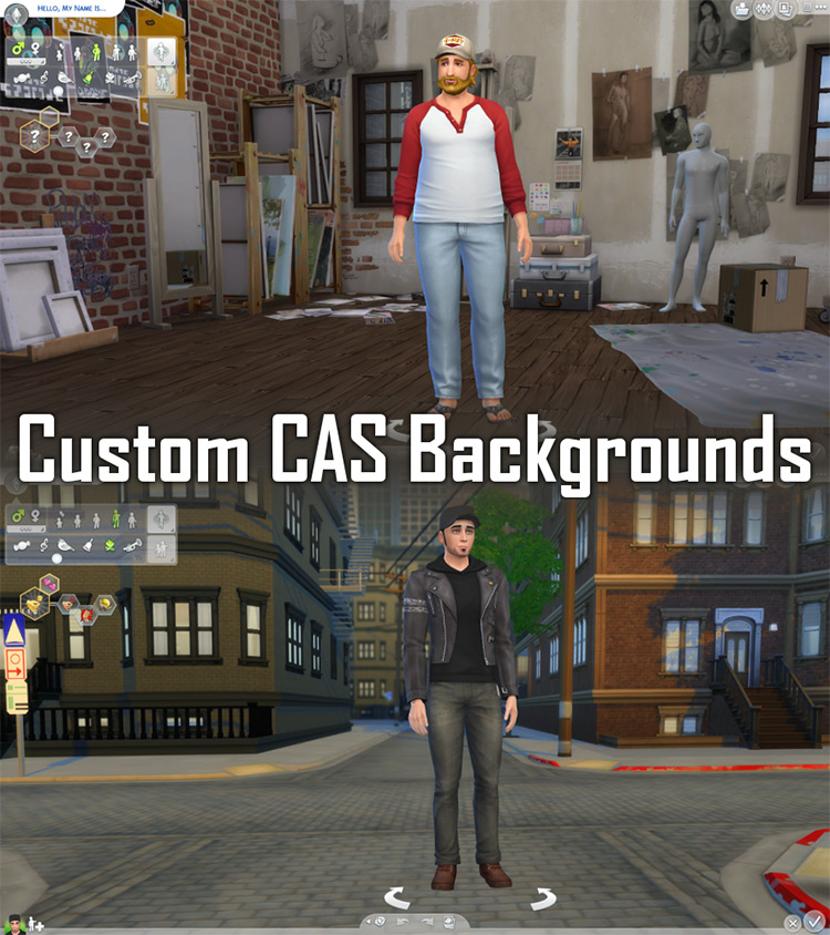 Custom CAS Backgrounds Set