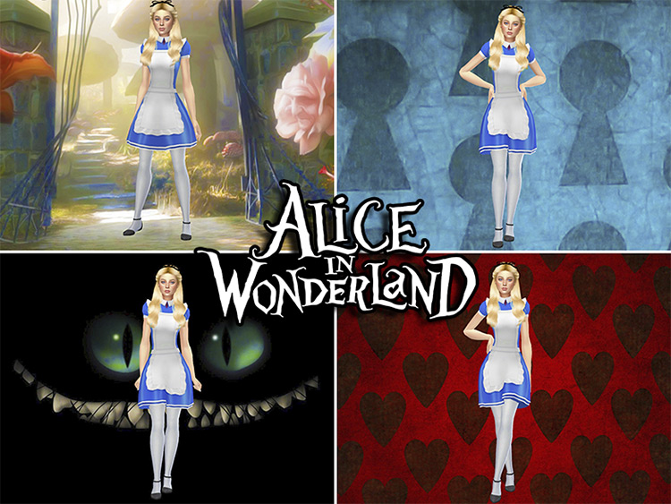 Alice in Wonderland BG TS4