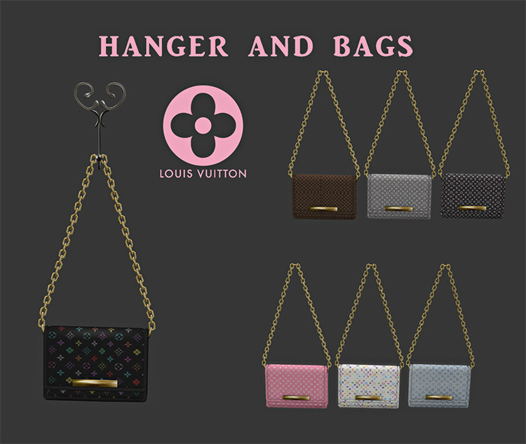 Hangers & Bags / Sims 4 CC