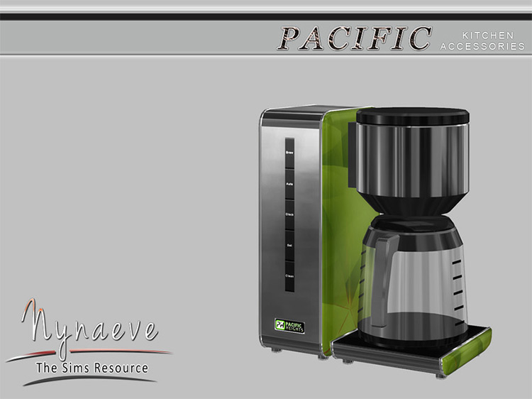 Pacific Heights Coffee Maker for Sims 4