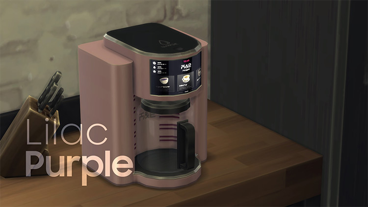 H&B PROBar Coffee Maker for Sims 4