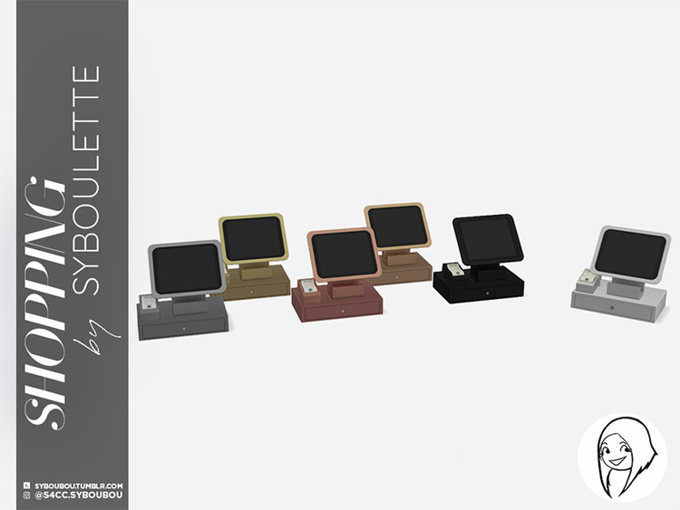 Base Game Compatible Cash Register / Sims 4 CC