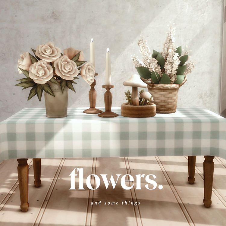 Flowers and Some Things / TS4 CC