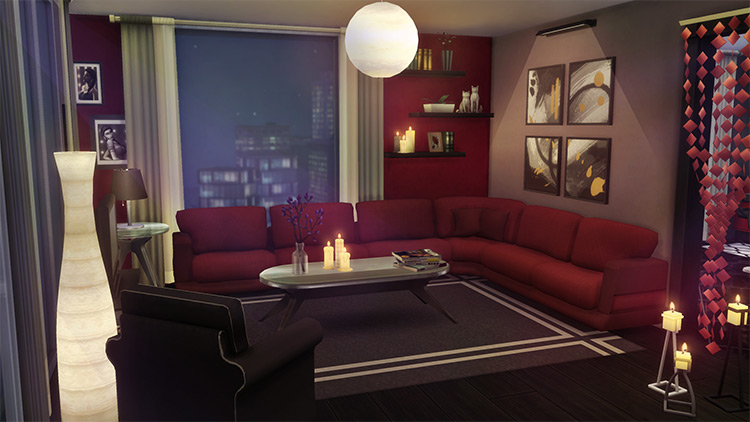 Luxurious Sinking Device - Sims 4 Couch CC