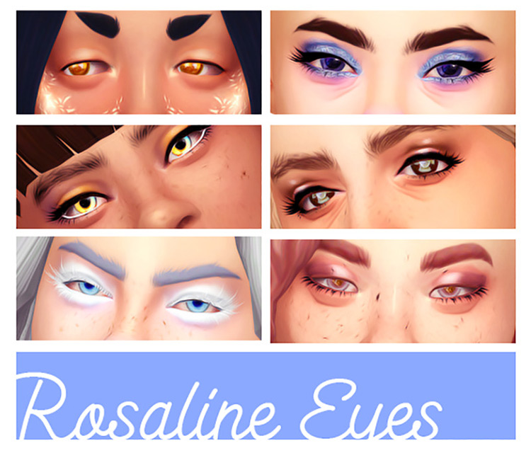 Rosaline Eyes by Acab for Sims 4