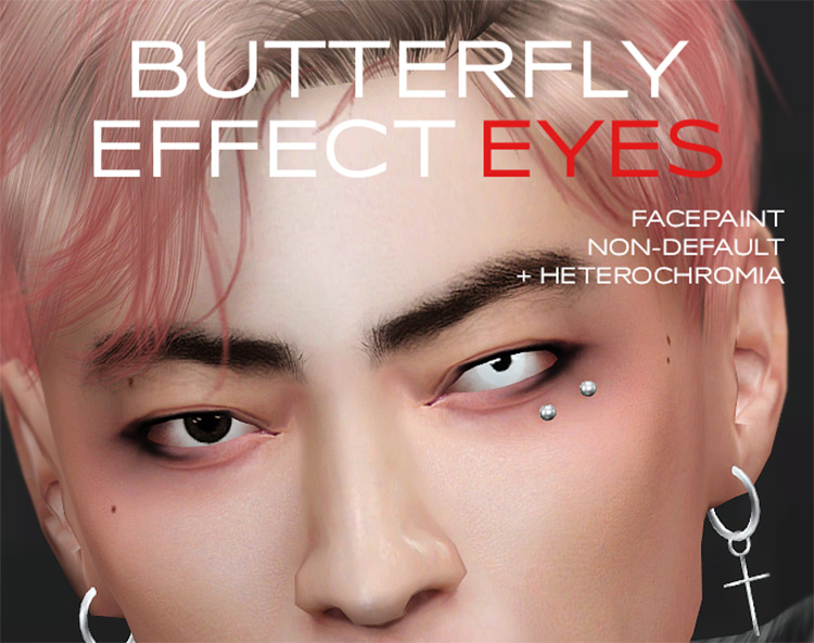 Butterfly Effect Eyes by Pralinesims Sims 4 CC