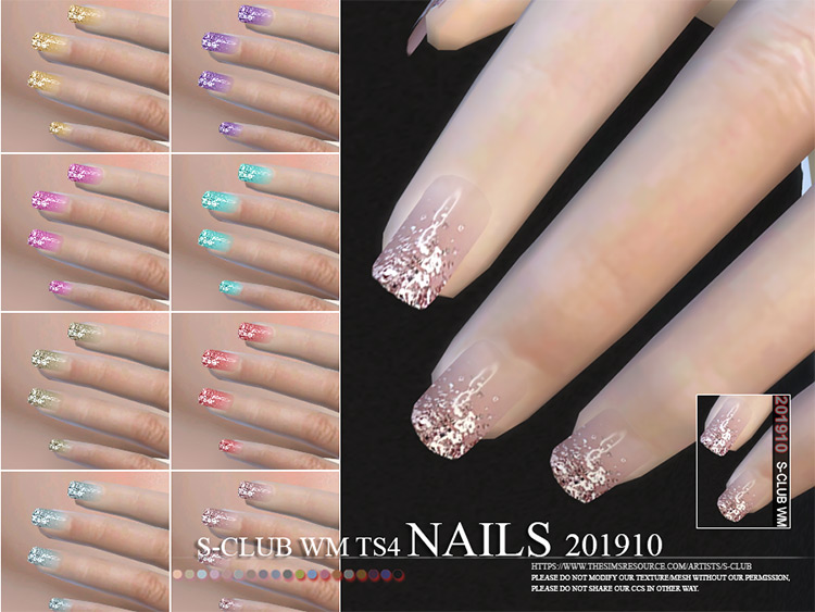 SS-Club WM Nails - dainty nails TS4 CC