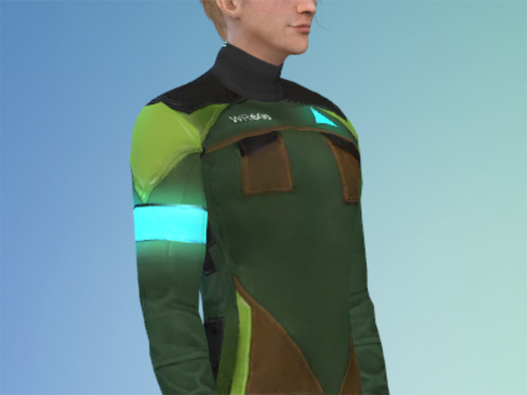 Detroit Becomes Human Android CC for The Sims 4